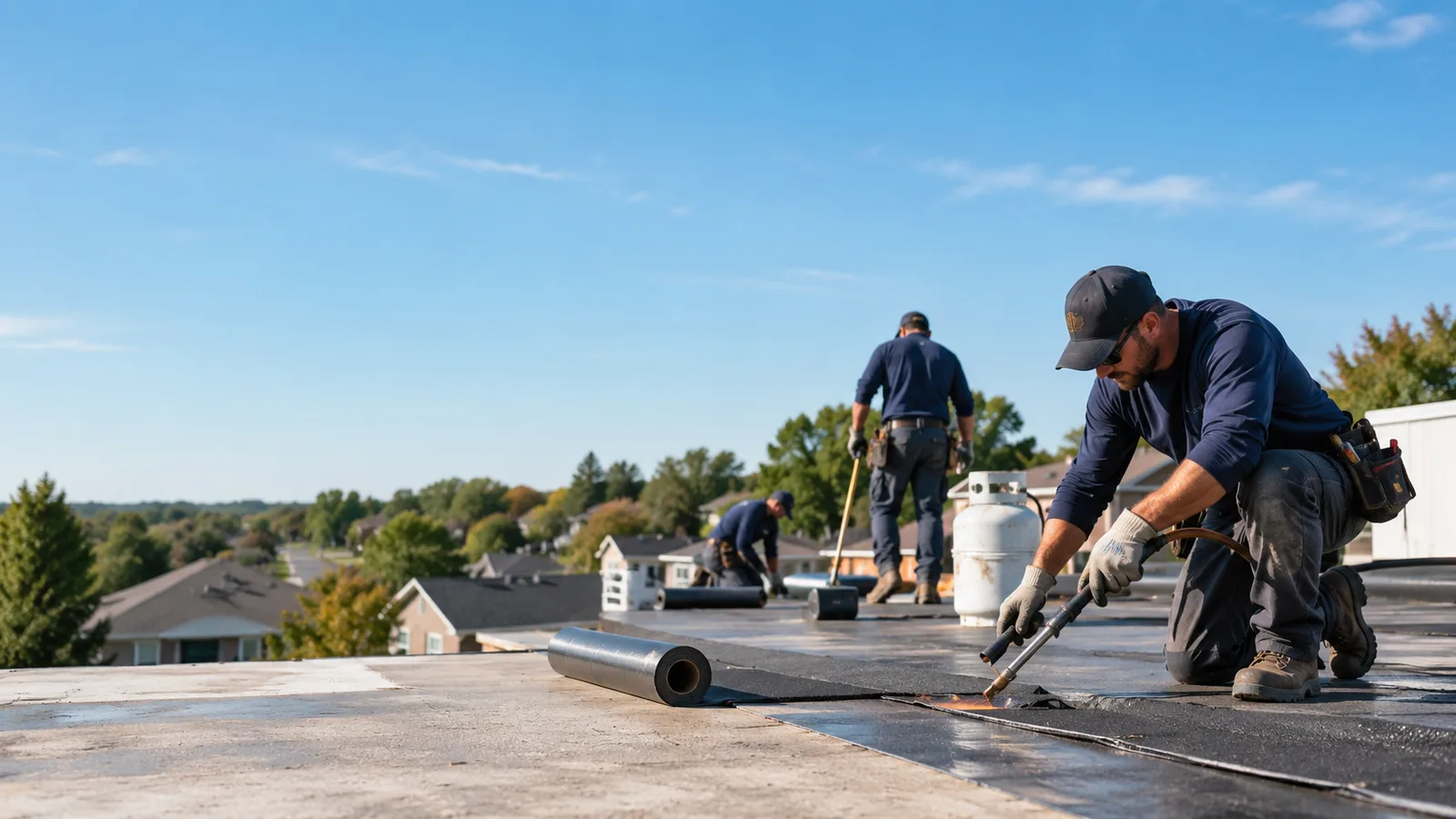 Flat Roof Leak Repair providers in Bryant, WI